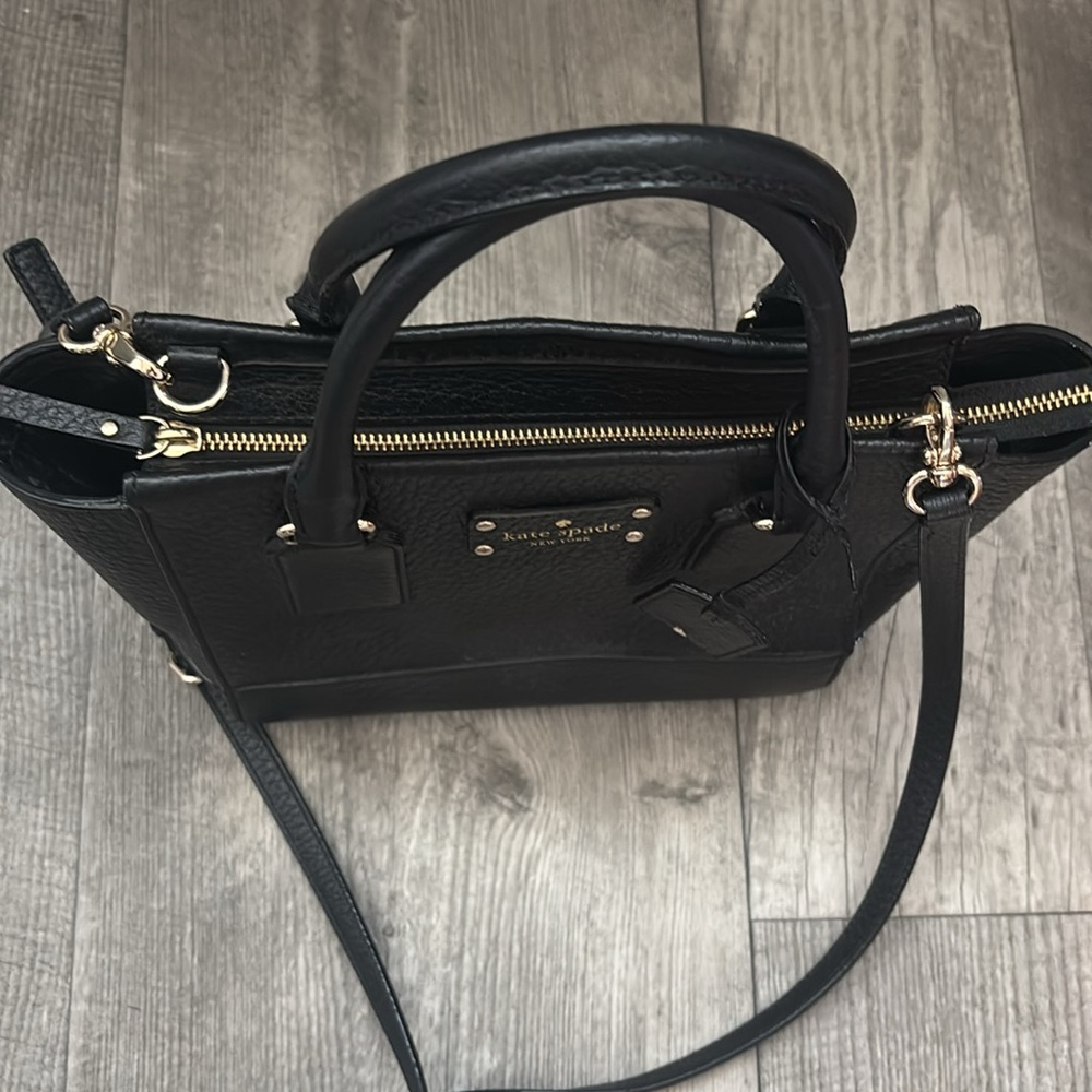 Kate Spade Black Satchel - Picture 3 of 7